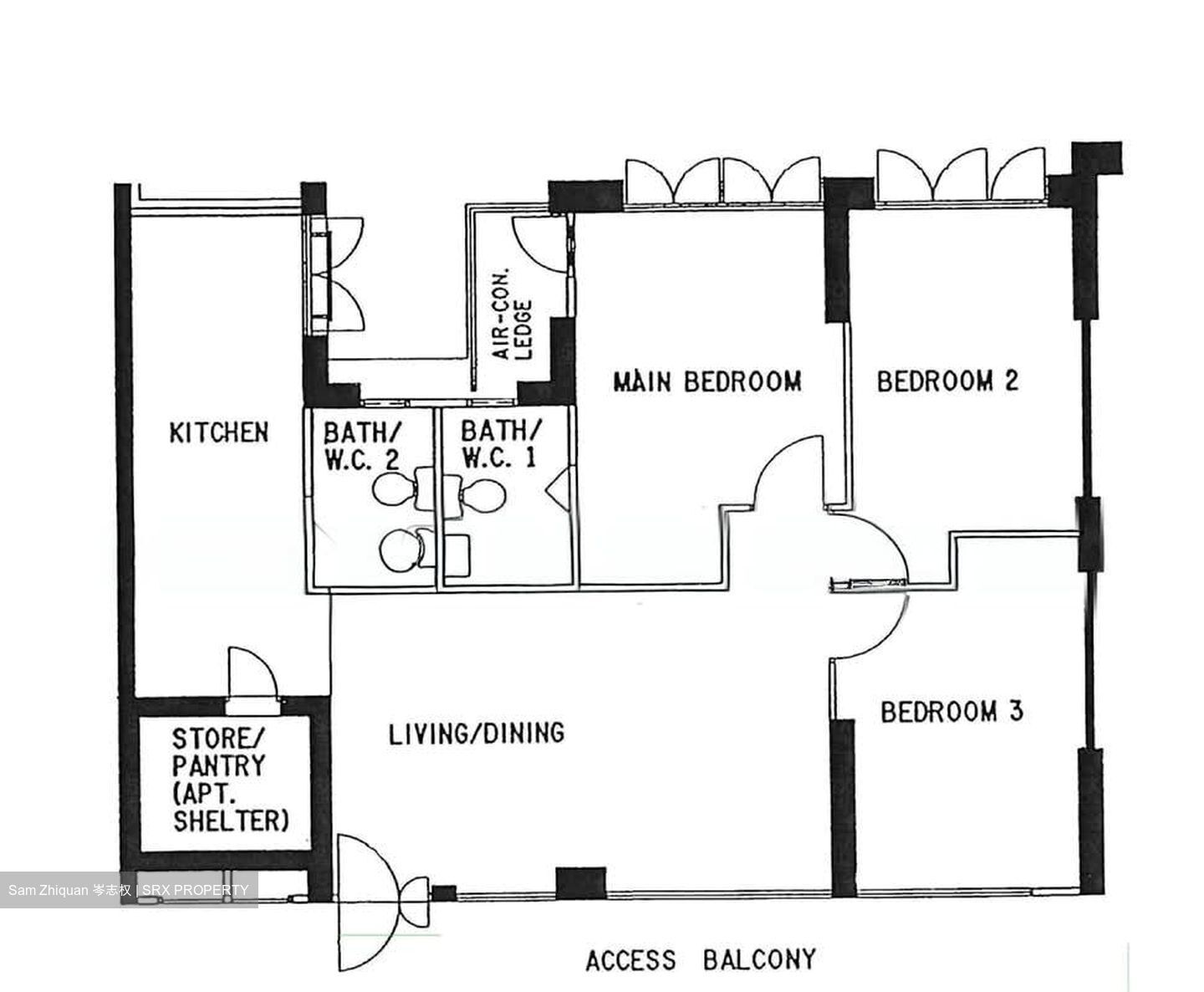 Blk 350 Amk Heights (Ang Mo Kio), HDB 4 Rooms #552007211